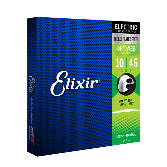 Elixir Optiweb Electric Guitar Strings – Light 10-46