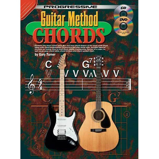Progressive Guitar Method Chords Book/CD/DVD - Arties Music Online