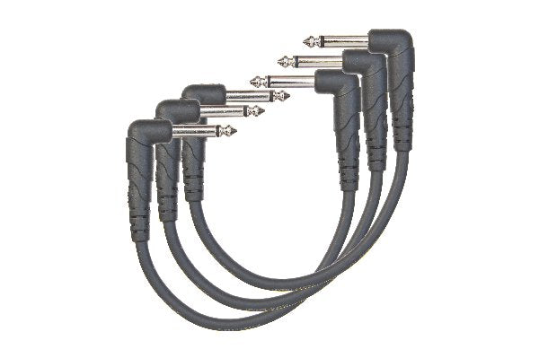 Planet Wavers Classic Series Patch Cable, 3-PACK, 6 INCHES