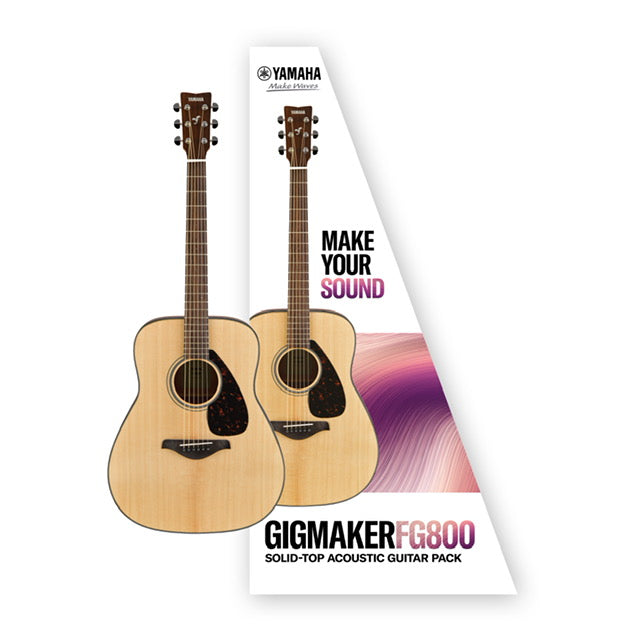 GIGMAKERFG800 SOLID-TOP ACOUSTIC GUITAR PACK GLOSS