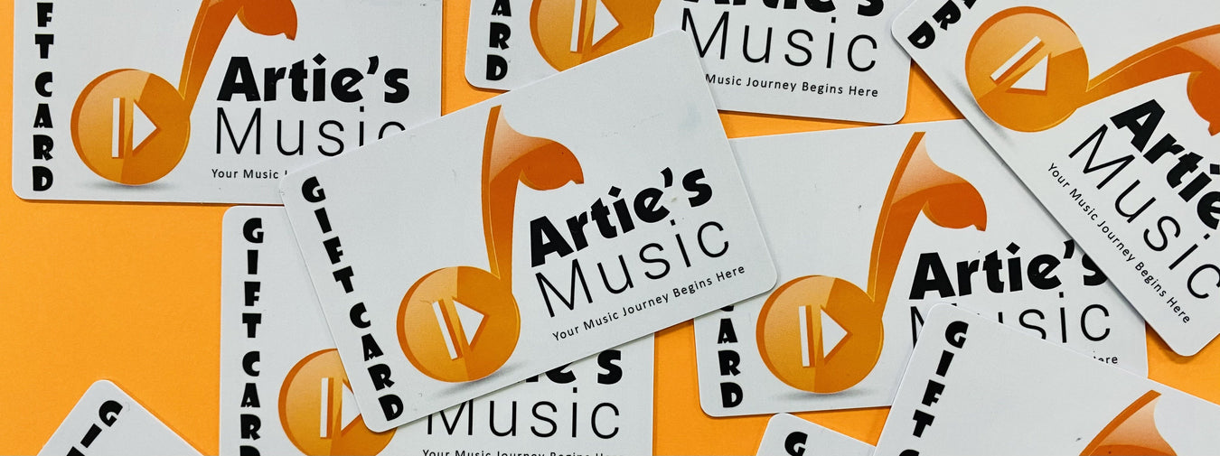 GIFT CARDS - Arties Music Online