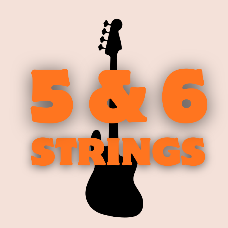 5 & 6 String Bass Guitars
