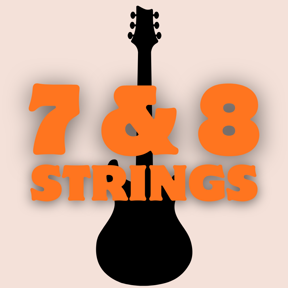 7 & 8 String Guitars