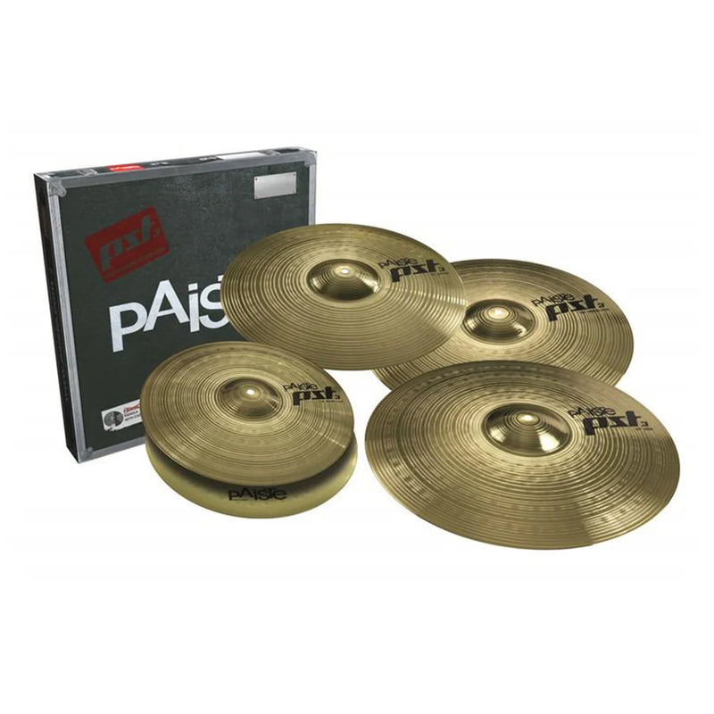 Paiste PST3 Cymbal Pack - 14"/16"/20" Hi-Hats/Crash/Ride
