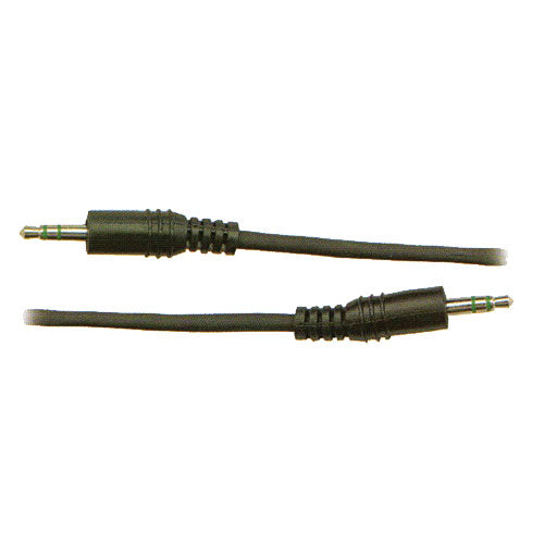 Rock Leads 6.5ft Cable - 3.5mm Stereo Jack to 3.5mm Stereo Jack