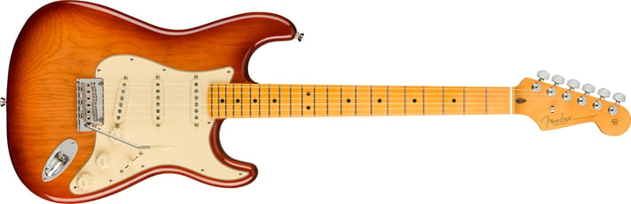 American Professional II Stratocaster Maple Fingerboard Sienna Sunburst