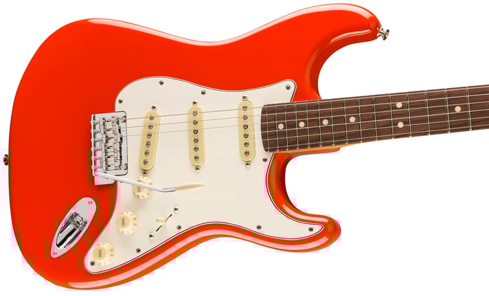 Player II Stratocaster Rosewood Fingerboard Coral Red