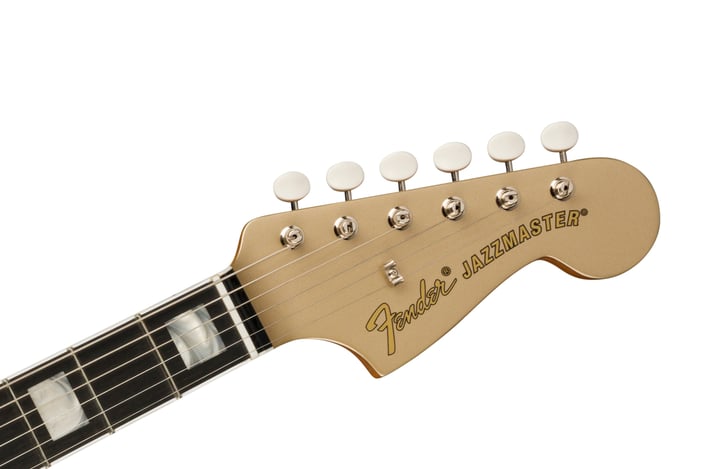 Gold Foil Jazzmaster Ebony Fingerboard Shoreline Gold