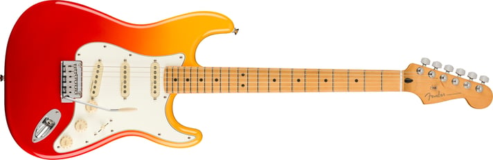 Player Plus Stratocaster Maple Fingerboard Tequila Sunrise