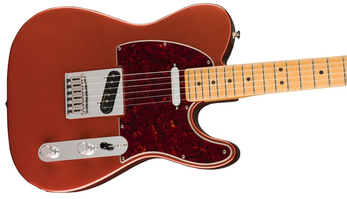 Player Plus Telecaster Maple Fingerboard Aged Candy Apple Red