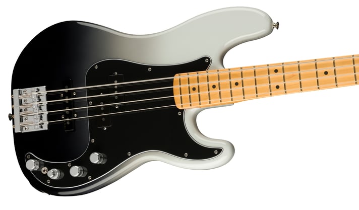 Player Plus Precision Bass Maple Fingerboard Silver Smoke