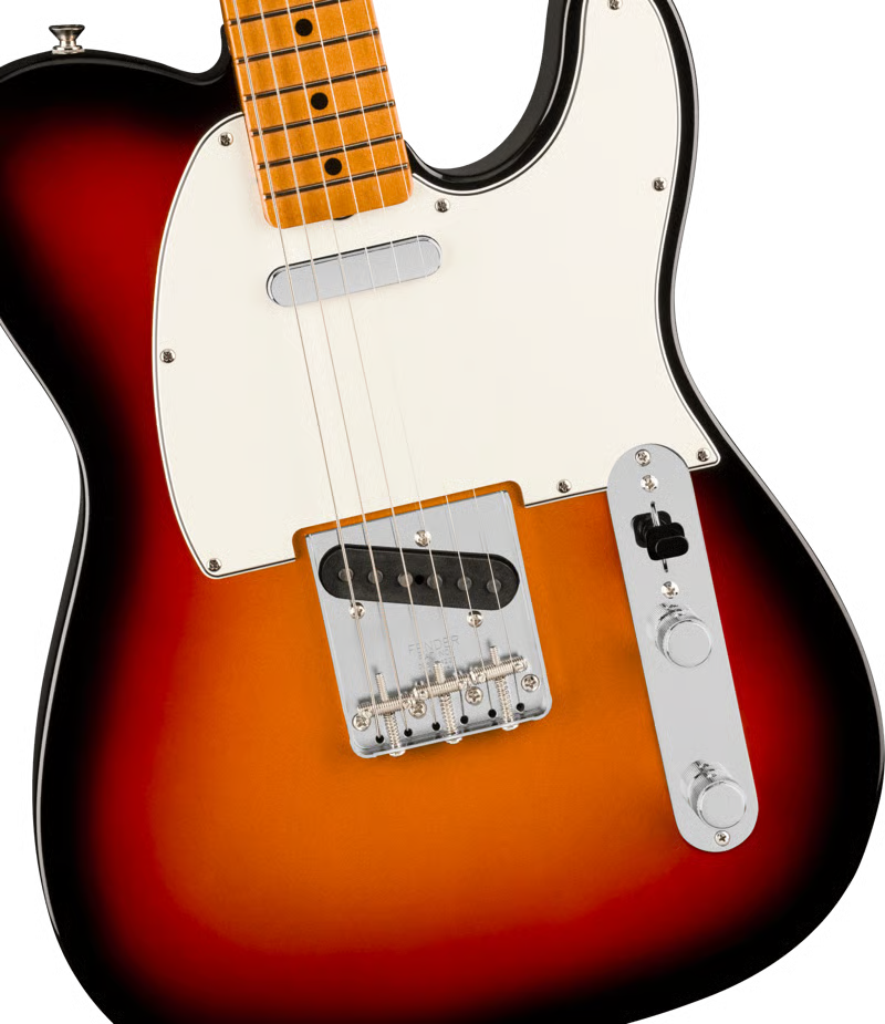 Fender Vintera® III Mid 60s Telecaster® Maple Fingerboard 3-Color Sunburst w/ Gig Bag