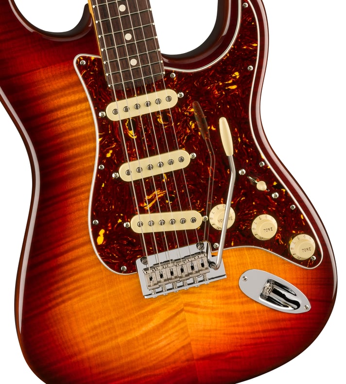 70th Anniversary American Professional II Stratocaster Comet Burst