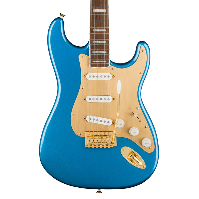 Squier 40th Anniversary Stratocaster Gold Edition Laurel Fingerboard - Lake Placid Blue