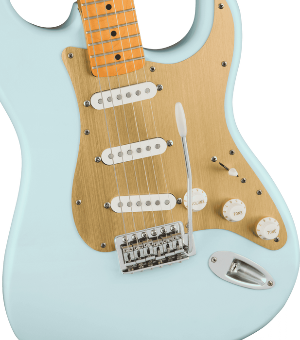 Squier 40th Anniversary Stratocaster Vintage Edition Maple Fingerboard - Sonic Blue