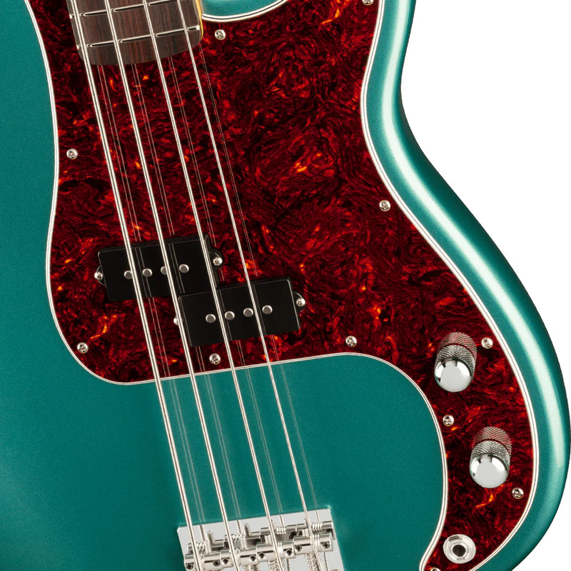Fender American Professional Classic Precision Bass - Faded Sherwood Green Metallic, Rosewood Fingerboard