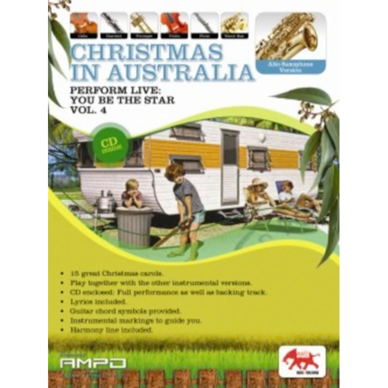 Christmas in Australia - Perform Live Vol 4 - Alto Sax