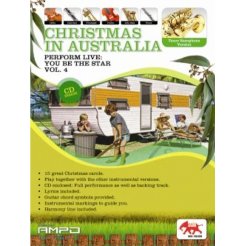 Christmas in Australia - Perform Live Vol 4 - Tenor Sax