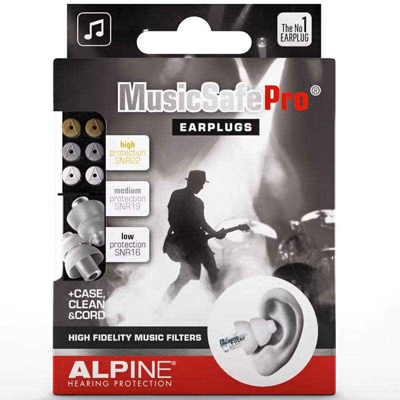 Alpine MusicSafe Pro Hearing Protection - Transparent