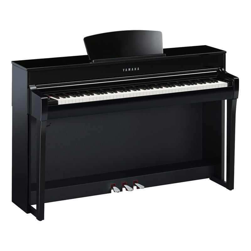 Yamaha CLP735PE Clavinova Digital Piano – Polished Ebony Finish