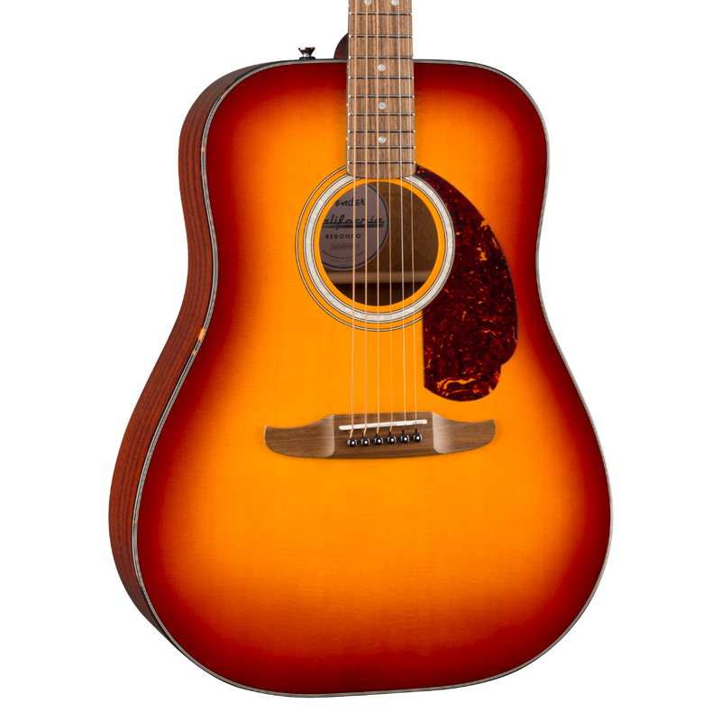 Fender California Deluxe Redondo Acoustic / Electric Guitar – Sienna Sunburst