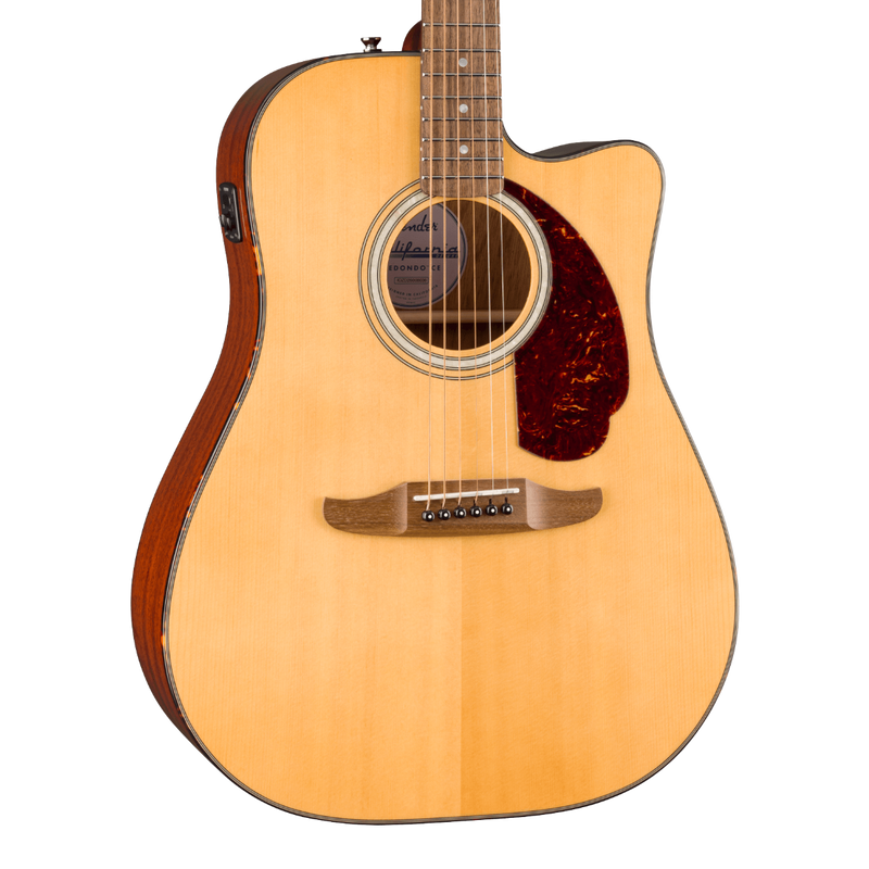 Fender California Deluxe Redondo Acoustic / Electric Guitar - Natural