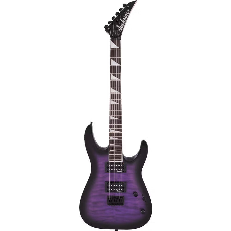 Jackson JS Series Dinky Arch Top JS32Q DKA HT Amaranth Fingerboard Transparent Purple Burst