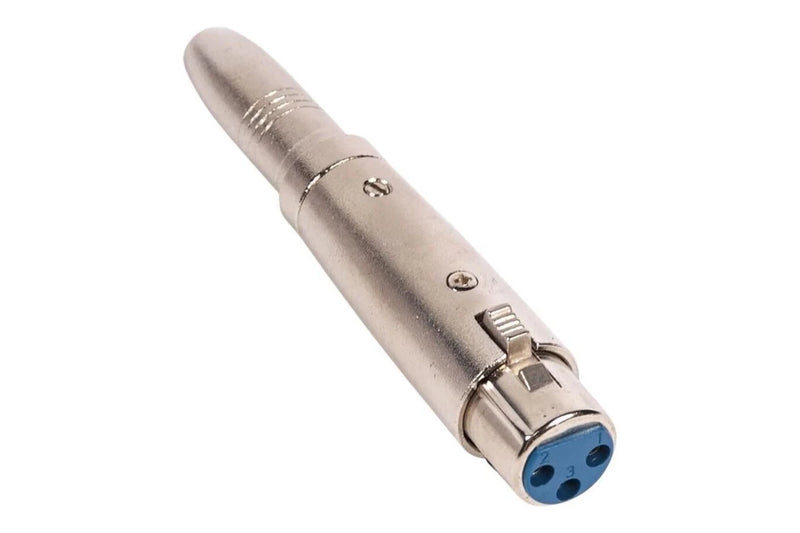 Audio Adapter - 6.3mm Mono Jack (Female) to XLR (Female) - Each