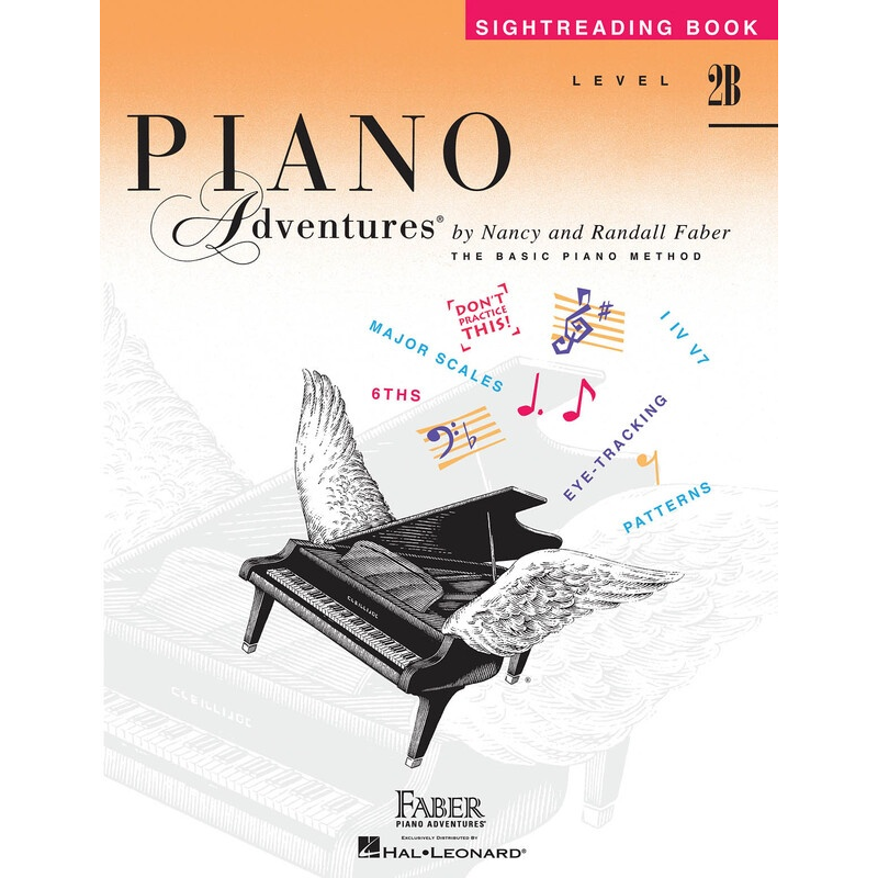 Piano Adventures - Sightreading Book - Level 2B