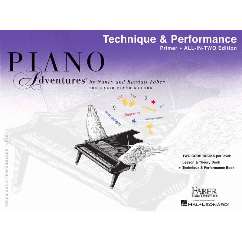 Piano Adventures - All-in-Two Technique & Performance Book – Primer
