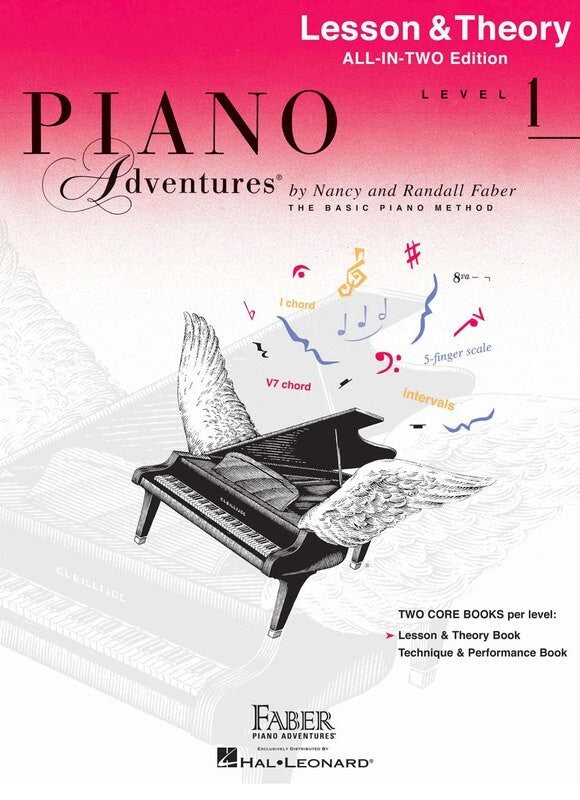 Piano Adventures All-in-Two Lesson & Theory – Level 1
