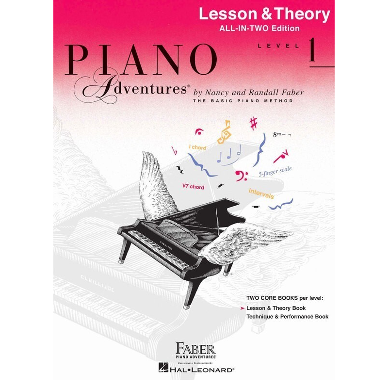 Piano Adventures - All-in-Two Lesson & Theory Book – Level 1