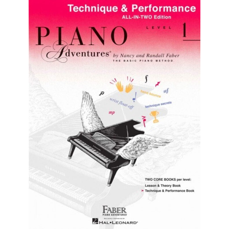 Piano Adventures - All-in-Two Technique & Performance Book – Level 1