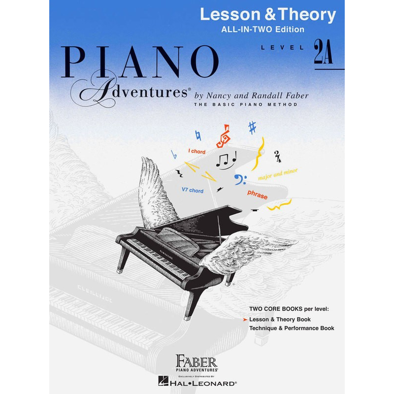 Piano Adventures - All-in-Two Lesson & Theory Book – Level 2A