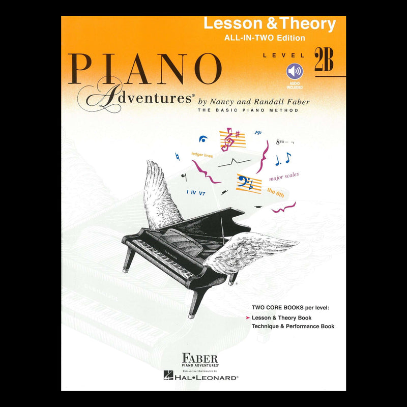 Piano Adventures All-in-Two Lesson & Theory - Level 2B