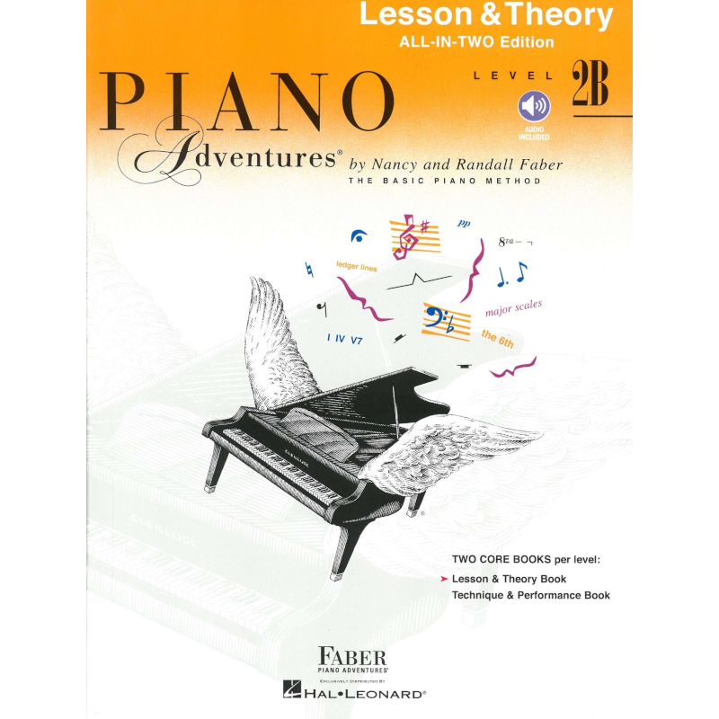 Piano Adventures All-in-Two Lesson & Theory - Level 2B