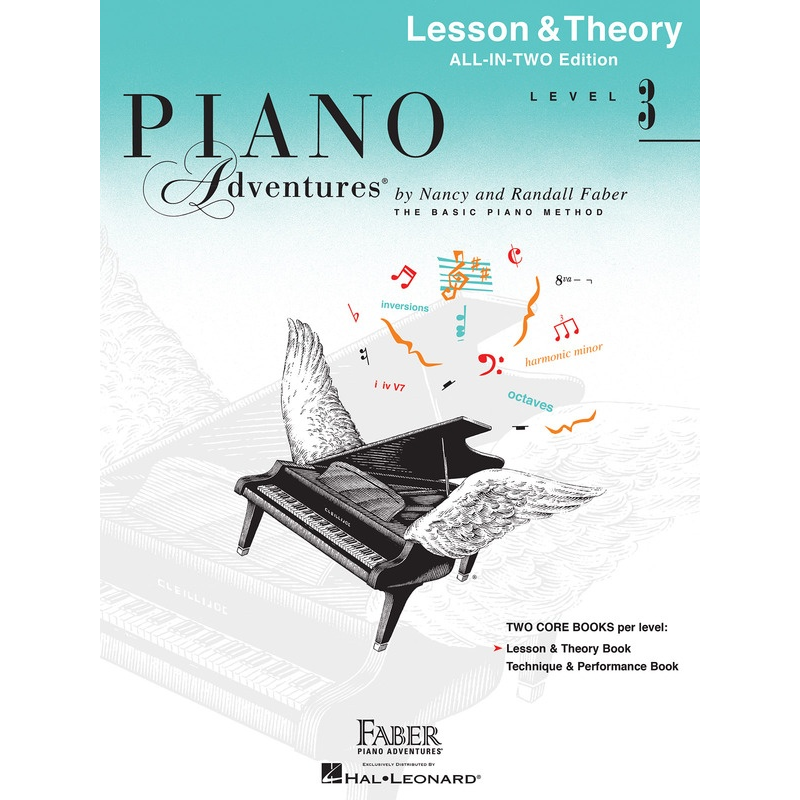 Piano Adventures - All-in-Two Lesson & Theory Book – Level 3
