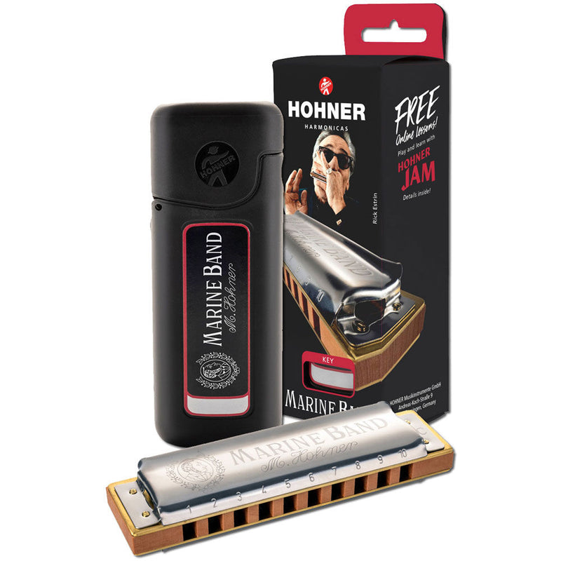Hohner Marine Band 1896 - Diatonic Harmonica (Select Key)