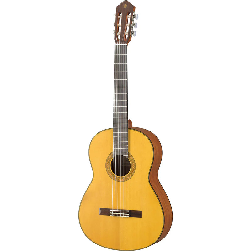 Yamaha CG122 Classical Guitar – Solid Spruce Top, Rosewood Fingerboard, Matte Finish