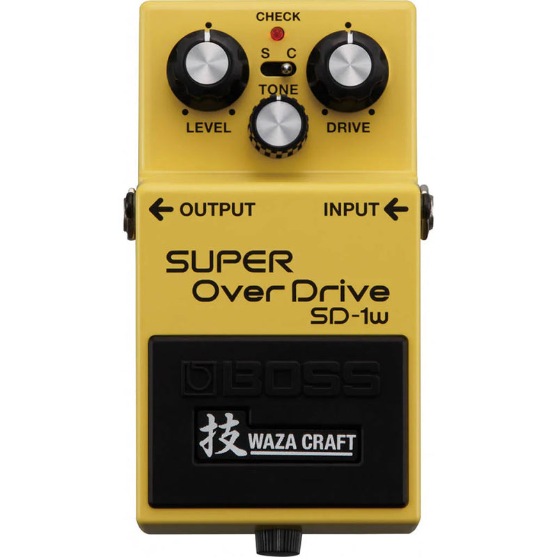 Boss SD-1W Super Overdrive Waza Craft Pedal