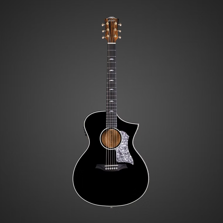 Bromo BAN4CEBK Hillside Auditorium Cutaway Acoustic / Electric Guitar