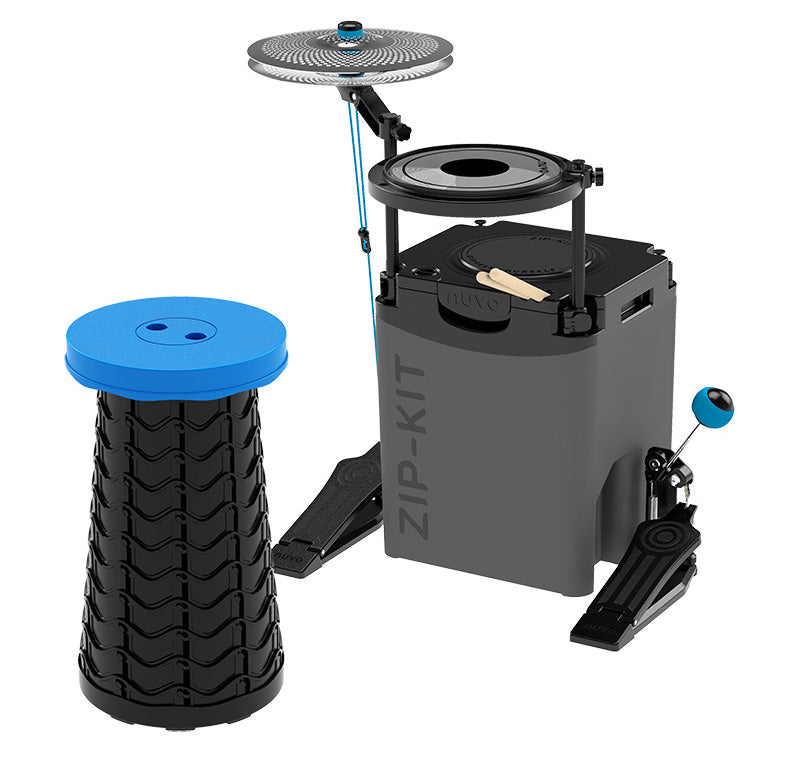NUVO Zip-Kit Compact Drum Set - Essential Kit