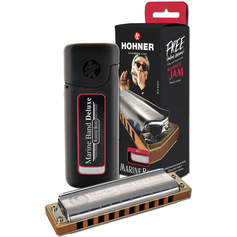 Hohner Deluxe Marine Band - Diatonic Harmonica (Select Key)