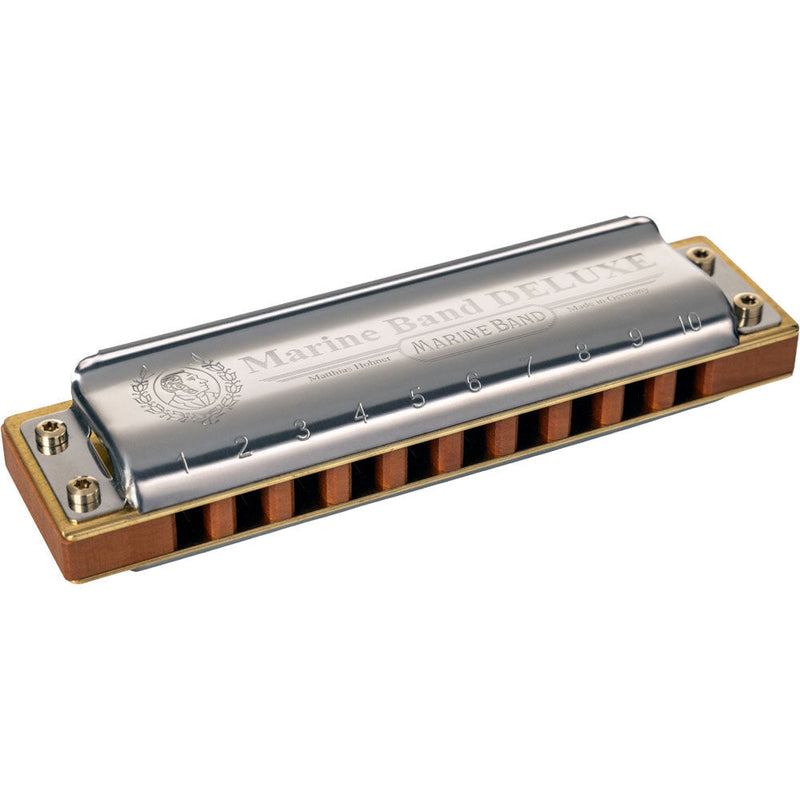 Hohner Deluxe Marine Band - Diatonic Harmonica (Select Key)