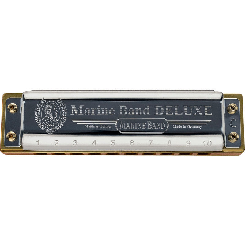 Hohner Deluxe Marine Band - Diatonic Harmonica (Select Key)