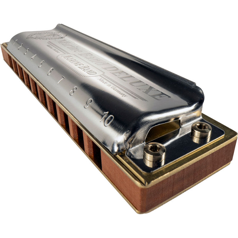 Hohner Deluxe Marine Band - Diatonic Harmonica (Select Key)
