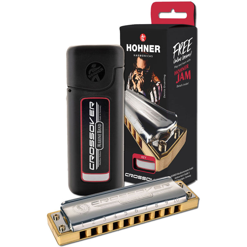 Hohner Marine Band Crossover - Diatonic Harmonica (Select Key)