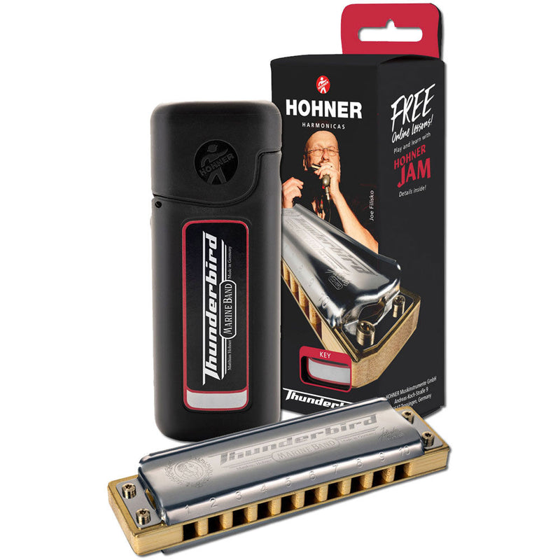 Hohner Marine Band Thunderbird - Diatonic Low Octave Harmonica (Select Key)