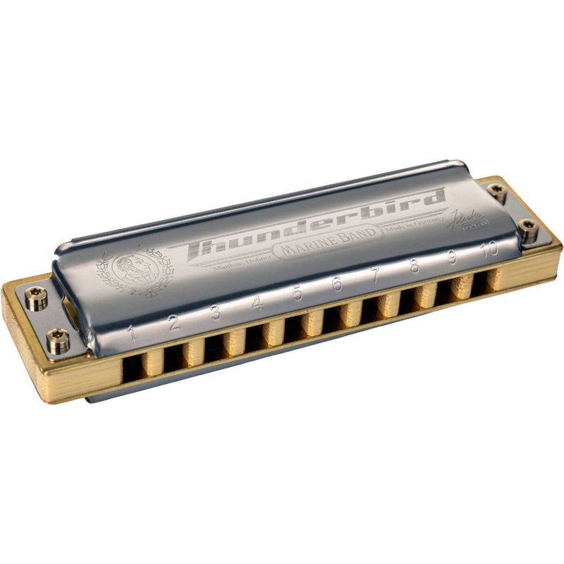 Hohner Marine Band Thunderbird - Diatonic Low Octave Harmonica (Select Key)