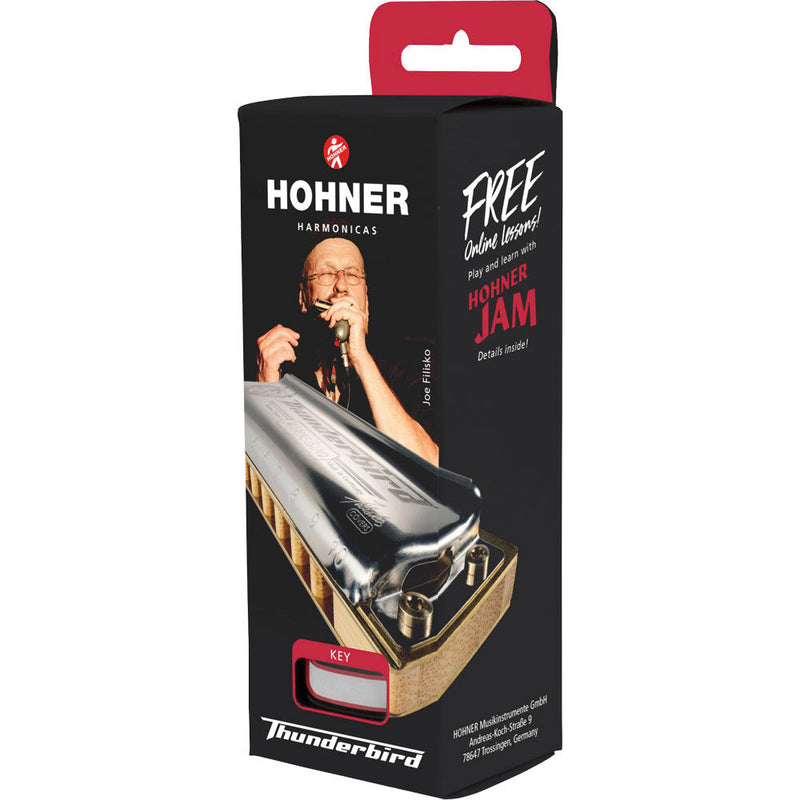 Hohner Marine Band Thunderbird - Diatonic Low Octave Harmonica (Select Key)